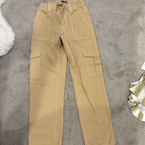 Fashion Nova Beige Cargo Pants